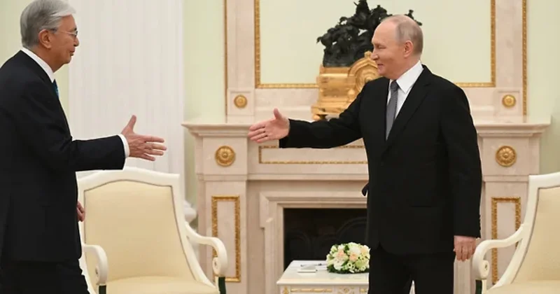 В Кремле переговоры Путина и Токаева