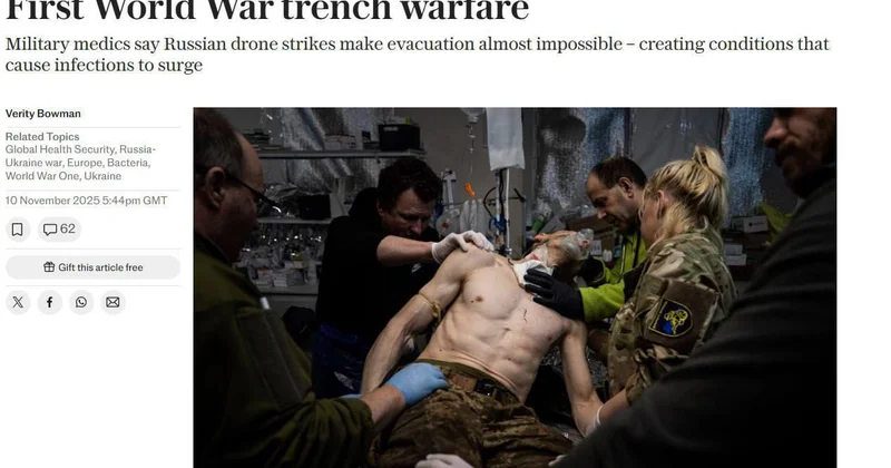 На украинском фронте выявлена смертельная инфекция времен Первой мировой