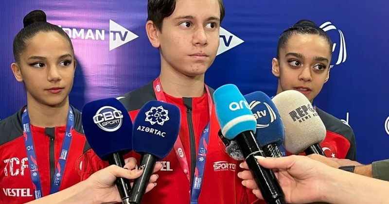 Qızıl medal qazanan türkiyəli gimnast: Uzun zamandır Avropa çempionatına hazırlaşırdıq