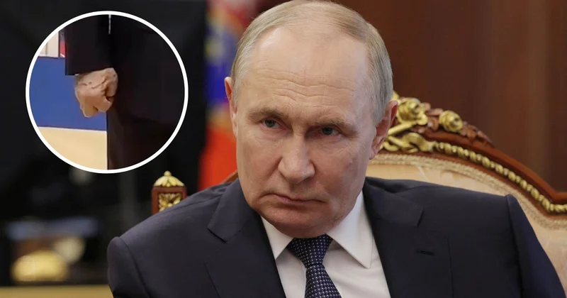 Dünya bu görüntülərdən danışır: Putinin sirr kimi gizlətdiyi xəstəliyi nədir? FOTO