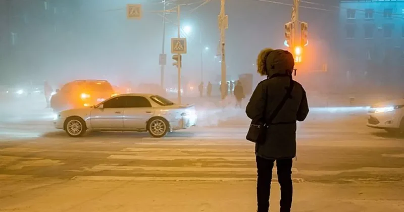 Лютый холод опустился на Россию