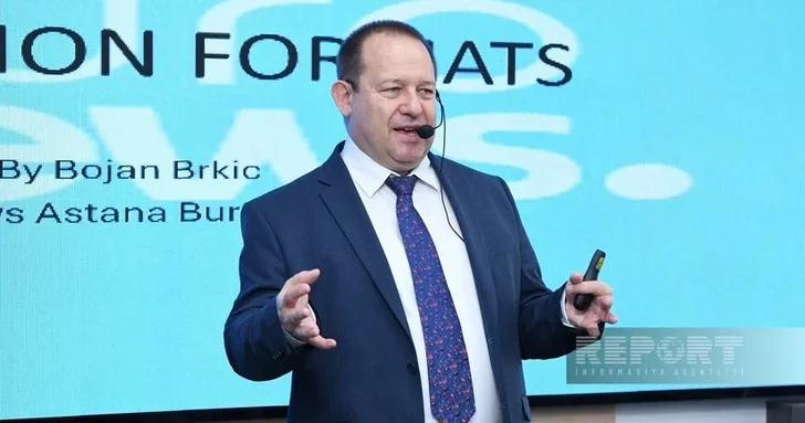 Боян Бркич: Euronews стремится к взаимообмену знаниями с азербайджанскими журналистами