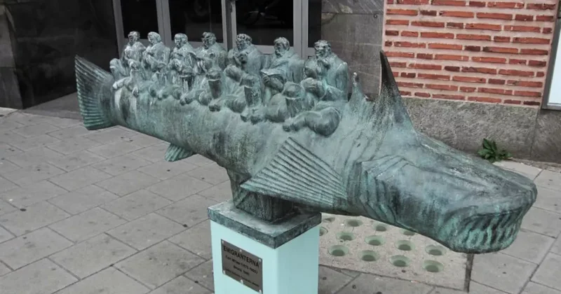 В Вэкшё похищена бронзовая скульптура весом 125 кг