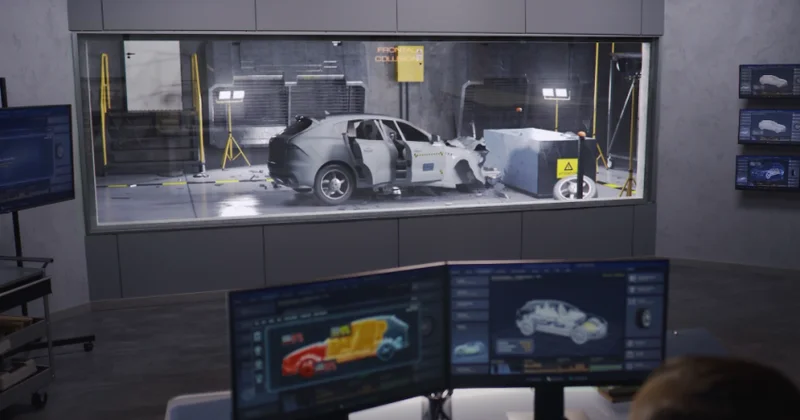 Qəza testindən çıxan avtomobillərə maraq artıb VİDEO