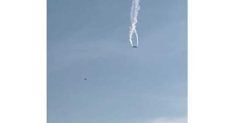 Самолет, летевший из Азербайджана в Турцию, разбился у границы с Грузией ОБНОВЛЕНО