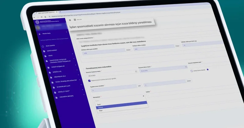 ƏMAS da işdən qısamüddətli icazələrin e rəsmiləşdirilməsi imkanı da yaradılıb