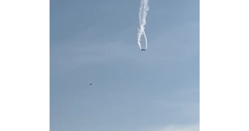 Qəzaya uğrayan təyyarə Azərbaycandan gedirmiş YENİLƏNİB (VİDEO)