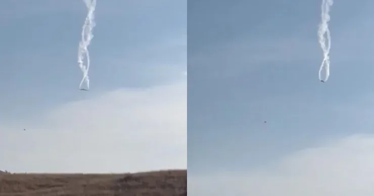 Türkiyə qırıcısı Azərbaycan sərhədində qəzaya düşdü HADİSƏ ANI