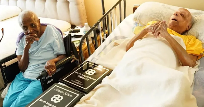 83 illik evliliklə dünya rekordu qırdılar: “Sirrimiz sadəcə sevməkdir”