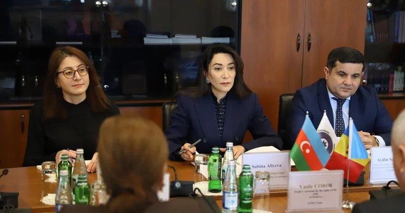 Səbinə Əliyeva ENOC sədri ilə uşaq hüquqlarının vəziyyətini müzakirə edib FOTOLAR