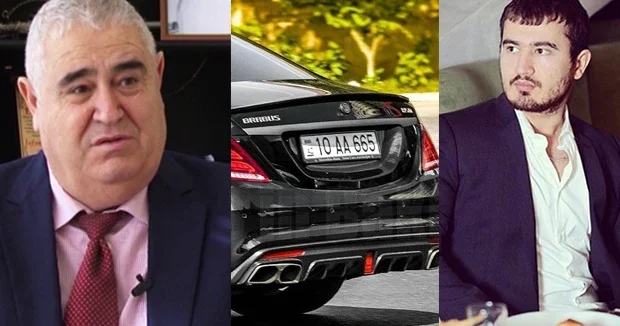 O, nə avtomobildir ki? Şərurlu İsfəndiyar” oğluna məxsus olduğu deyilən avtomobildən DANIŞDI