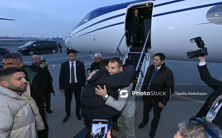 Lionel Messi və dünya futbol ulduzlarının Bakı səfəri başa çatdı FOTO