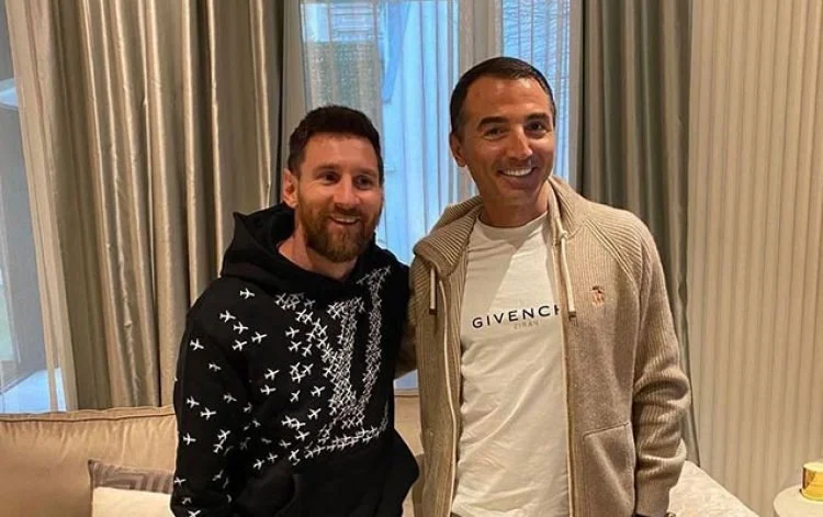 Lionel Messi Bakıda FOTO