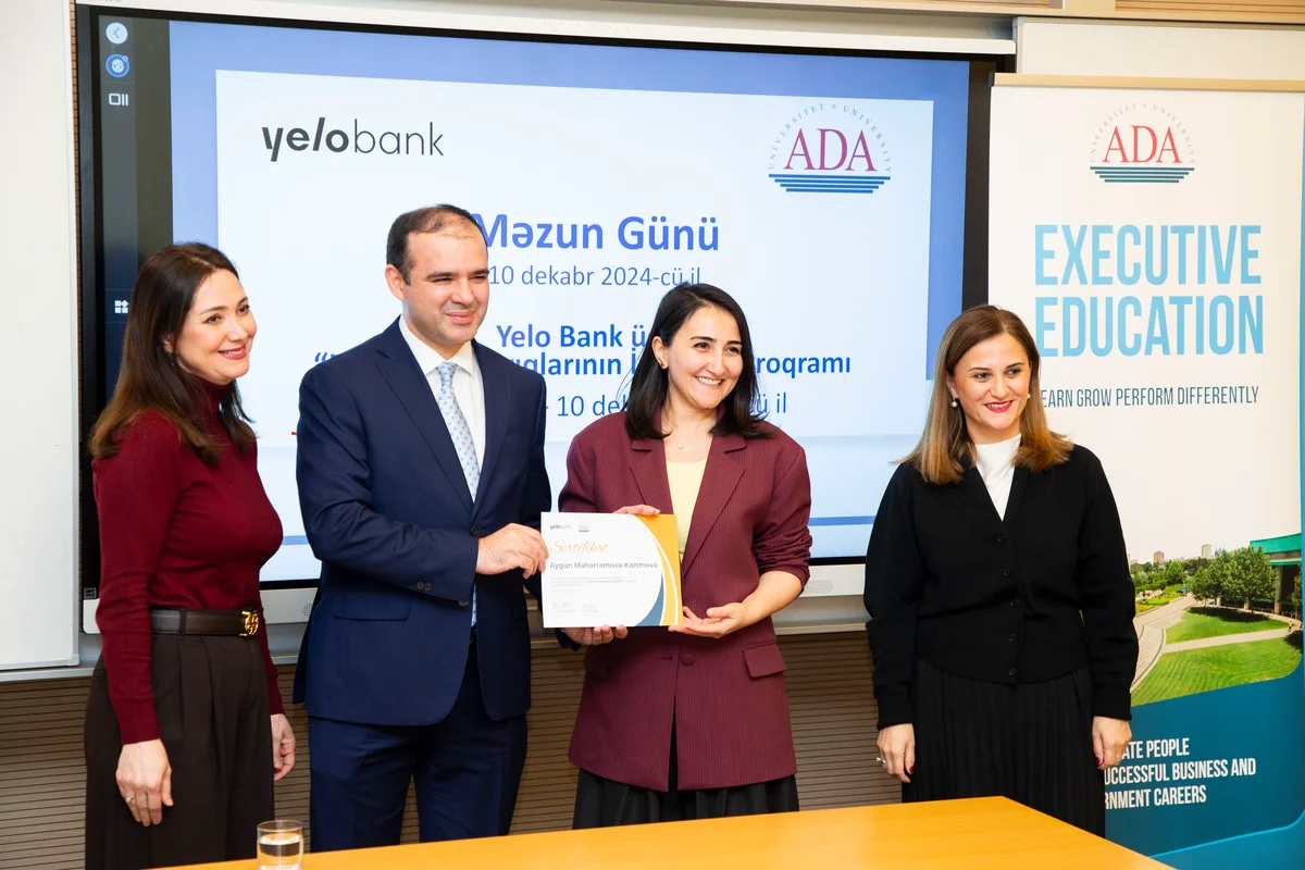 Yelo Bank əməkdaşları üçün təşkil edilmiş liderlik proqramı başa çatdı FOTOLAR Azərbaycanda özəl xəbərlər, araşdırmalar, təhlillər və müsahibələrin tək ünvanı