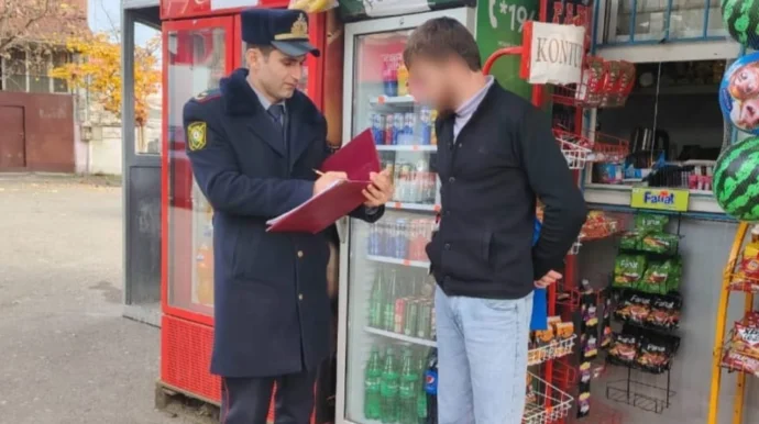 Yeniyetmələrə siqaret satanlar cəzalandırıldı FOTO