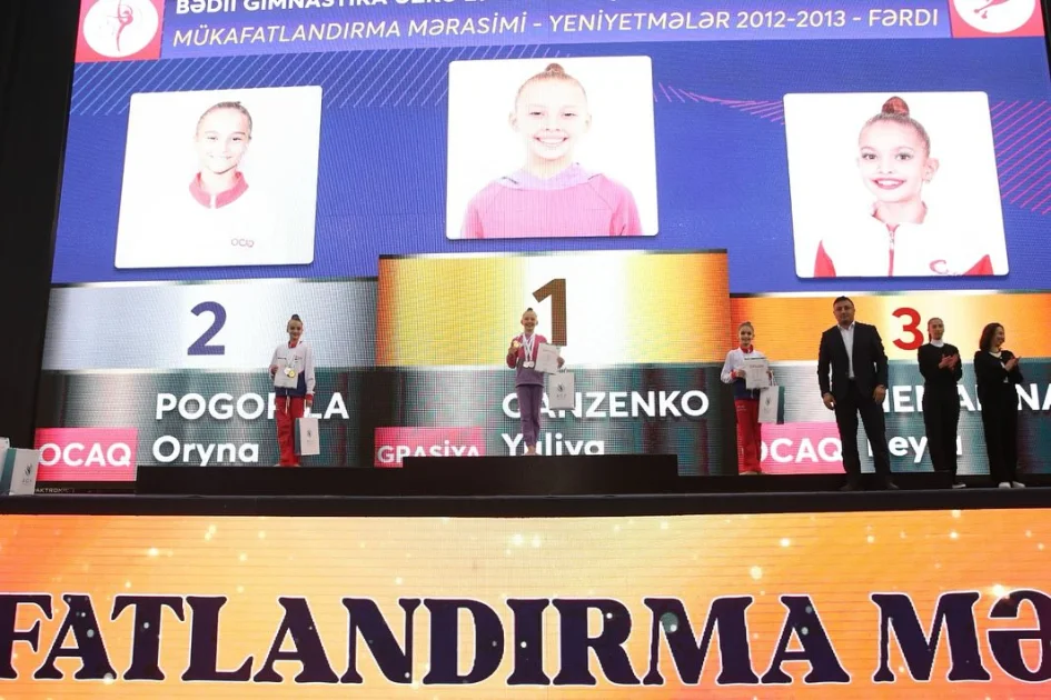 Bədii gimnastika üzrə Bakı çempionatı və birinciliyinə yekun vurulub