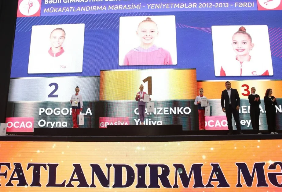 Bədii gimnastika üzrə Bakı çempionatı və birinciliyinə yekun vurulub AZƏRTAC