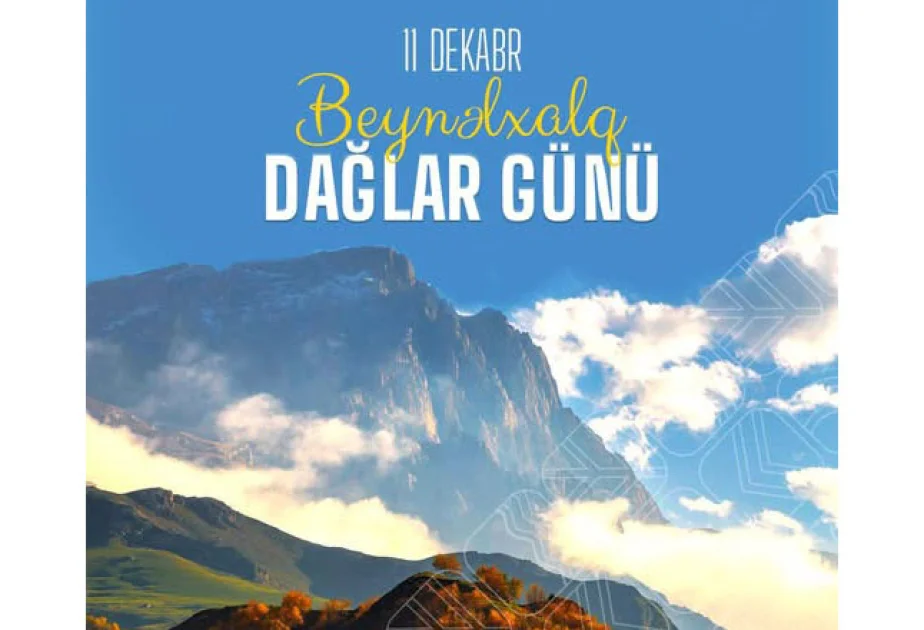 Dağlar dünyanın quru səthinin təxminən dörddə birini əhatə edir AZƏRTAC