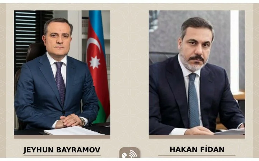 Ceyhun Bayramov Hakan Fidanla danışdı