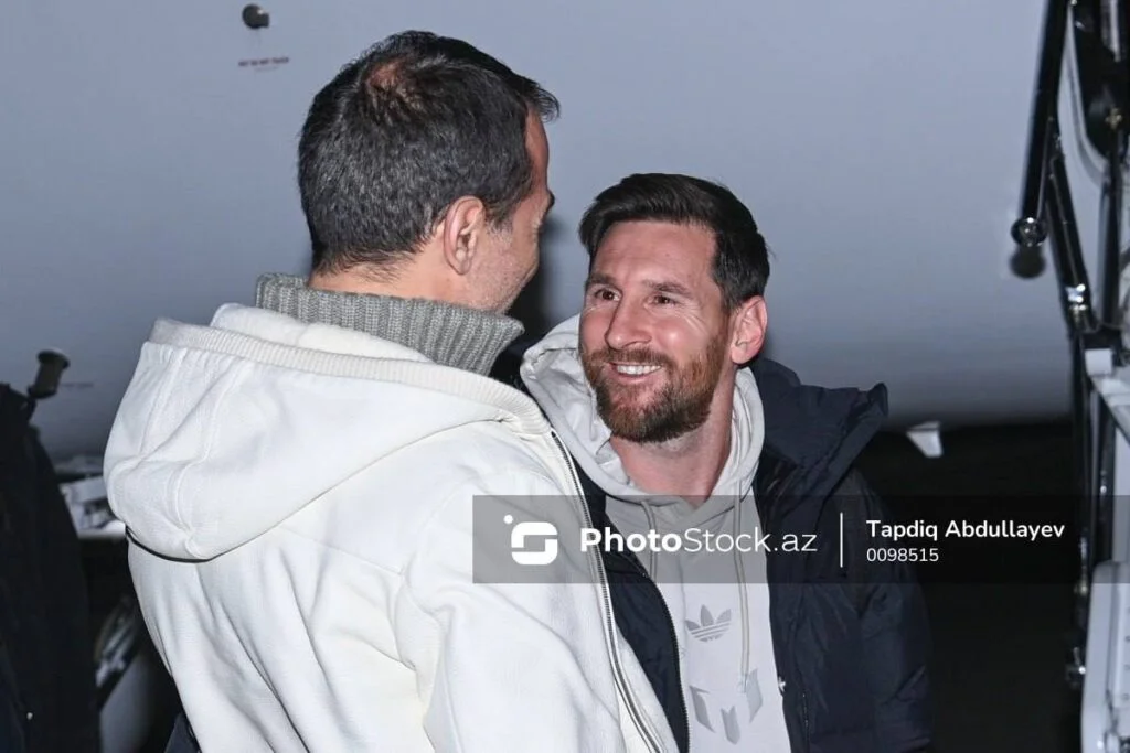 Messi Bakıya gəldi