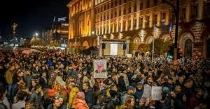 Массовые протесты в Болгарии ВИДЕО