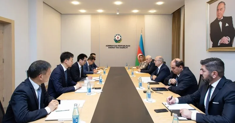 Azərbaycan Çin ilə günəş və külək enerjisi layihələrinin inkişafını müzakirə edib