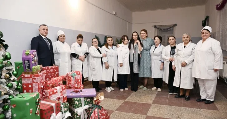 Лейла Алиева посетила детский туберкулезный санаторий №5