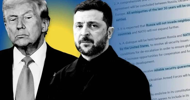 20 BƏNDLİK KAPİTULYASİYA SƏNƏDİ Ukrayna mediası Trampın “yeni planını” açıqaldı