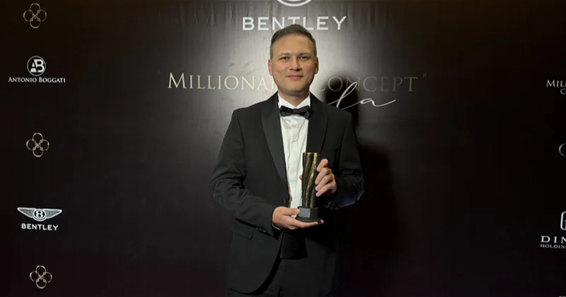 Али Гаджизаде получил награду Millionaire Concept за вклад в развитие PR в Азербайджане и за его пределами ФОТО