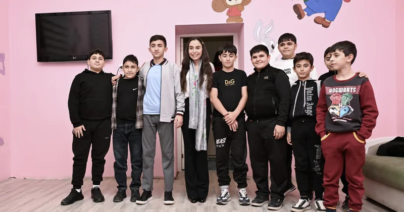 Вице президент Фонда Гейдара Алиева Лейла Алиева посетила Детский противотуберкулезный санаторий номер 5 Министерства здравоохранения (ФОТО)