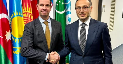 TÜRKPA Baş katibi TDT nin Budapeştdəki nümayəndəliyinin icraçı direktoru ilə görüşüb