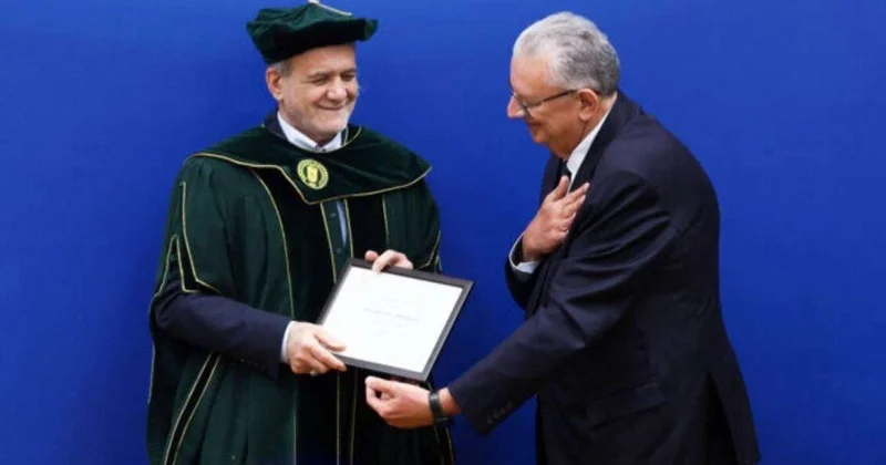 Pezeşkiana Qazaxıstanda fəxri doktorluq dərəcəsi verildi