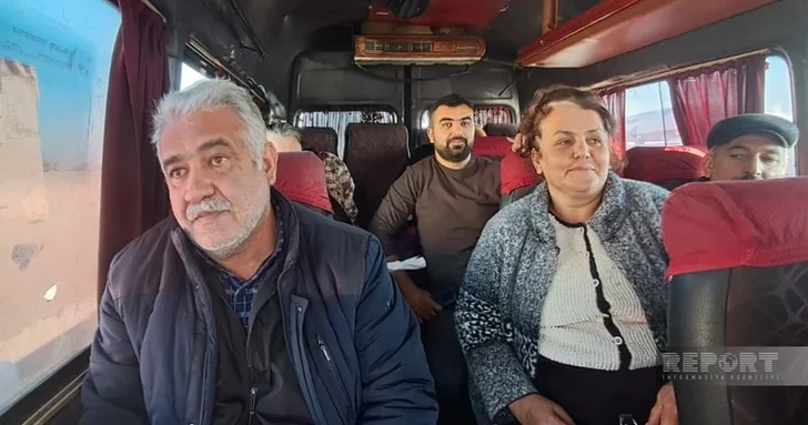 Очередная группа переселенцев выехала в ходжалинские села Шушакенд, Баллыджа и Бадара