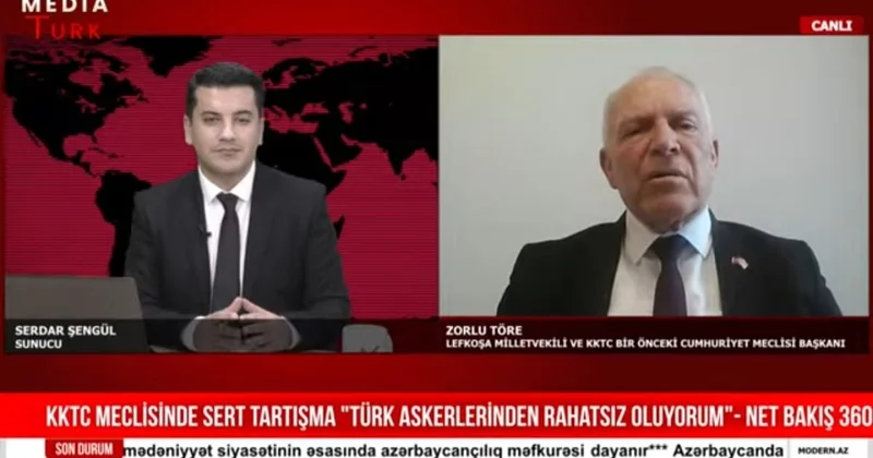 Zorlu Töre MediaTürk Tv də qonaq olub