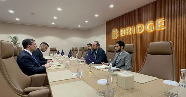 Əhməd İsmayılov Suriyanın informasiya naziri ilə görüşdü Foto