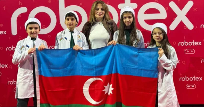 Azərbaycan komandası Tallində “Medibot” layihəsi ilə birincilik qazandı FOTO