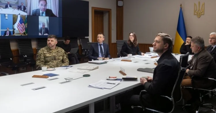 Kiyevlə Vaşinqton arasında Ukraynanın bərpası ilə bağlı danışıqlar aparılıb