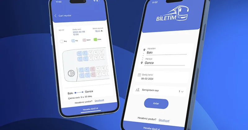 “” portalı üzərindən onlayn bilet satışı 1.8 dəfə artıb