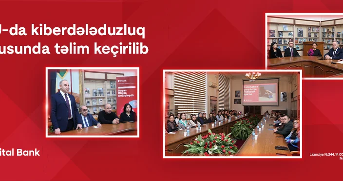 Kapital Bank продолжает обучающие мероприятия по кибербезопасности