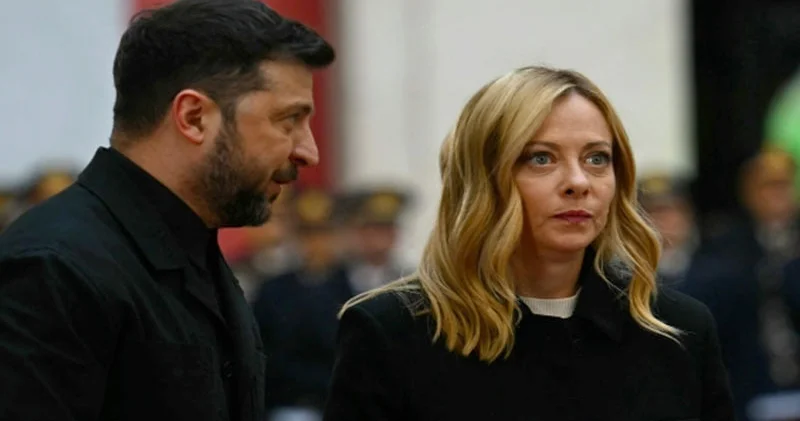 Meloni Zelenskiyə 1,5 saat təzyiq edib, onu Rusiyaya güzəştlərə razı salmağa çalışıb KİV