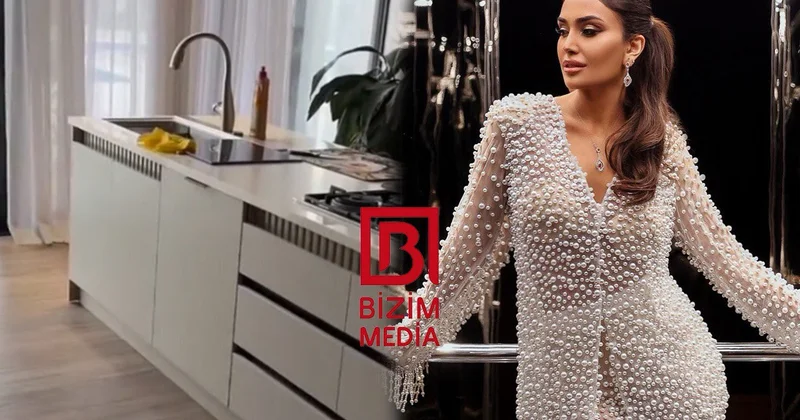 Pərvin canlı yayımda villasının içini GÖSTƏRDİ VİDEO