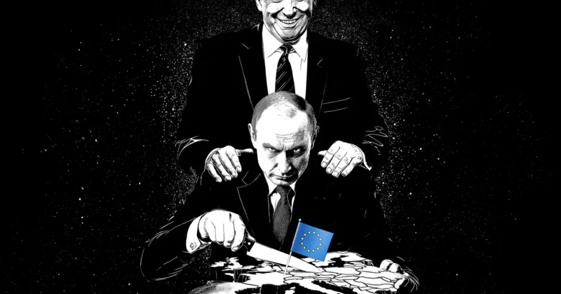 Обложка Spigel: Путин с Трампом атакуют Европу