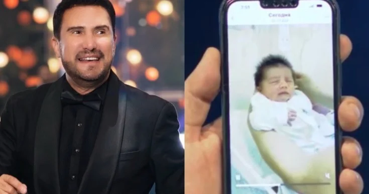 Nadir ilk dəfə nəvəsini göstərdi Video