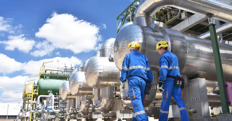 Крупная утечка нефти в Германии