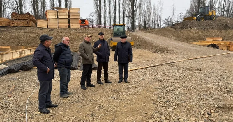 Balaqusarda 112 mənzilli yeni binalar inşa edilir FOTO