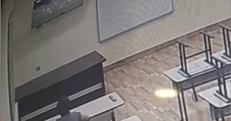 Sığınacaqda Qarabağ ın oyununu izləyən balaca VİDEO