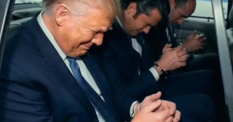 Kaliforniya qubernatoru Trampın “qolları qandallı” videosunu paylaşıb