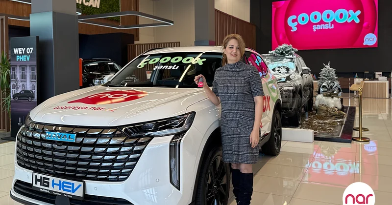 “Nar”ın “Çoox Şanslı” lotereyasında 7 ci avtomobil udulub