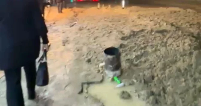 Bakıda yolun təmiri vətəndaşları çıxılmaz hala salıb