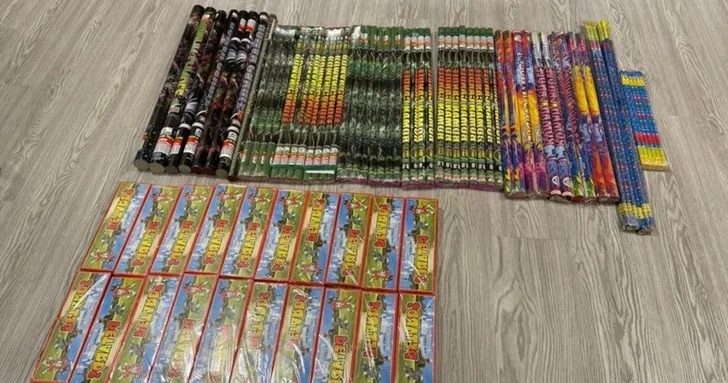 В Габалинском районе задержан торговец пиротехникой